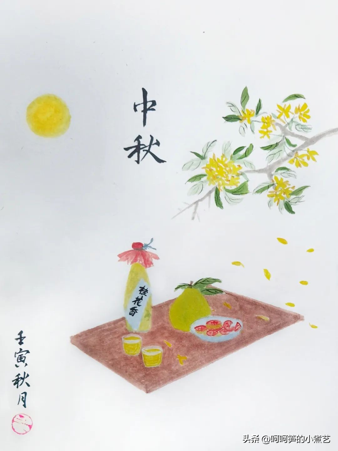 桂花米酒酒香浓郁,中秋桂花酒怎么酿得好