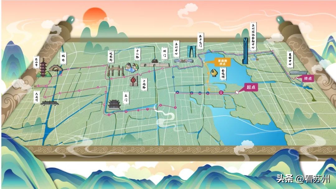 2020苏州马拉松途经哪里,2019苏州园区马拉松