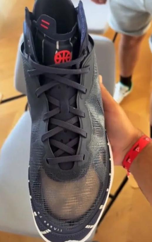 耐克aj37不败联名,耐克aj37配色