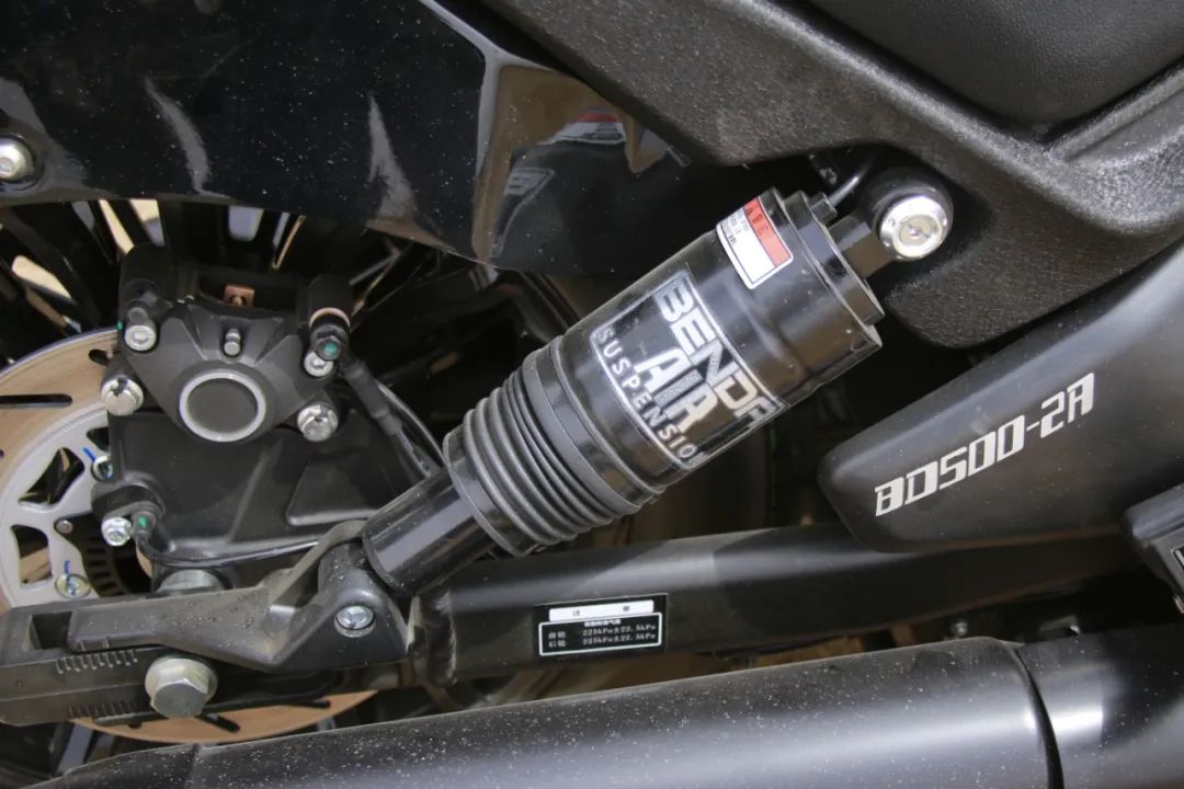 奔达黑旗500最新改进,最新v型双缸巡航车上市