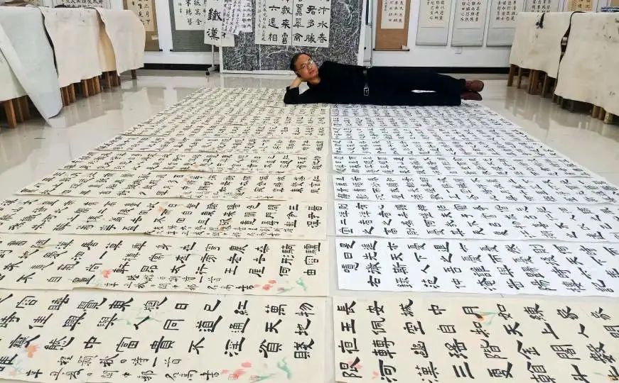 书法家北漂人的生活,书法家的生活