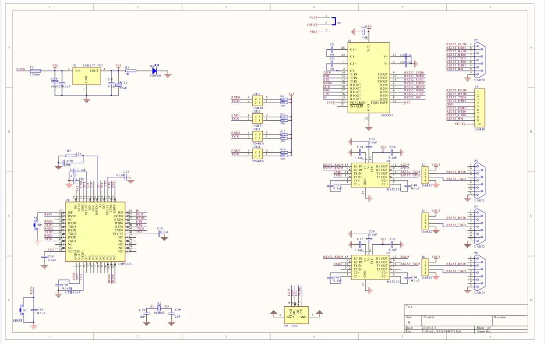 自制usb转uart线,uart转网口方案