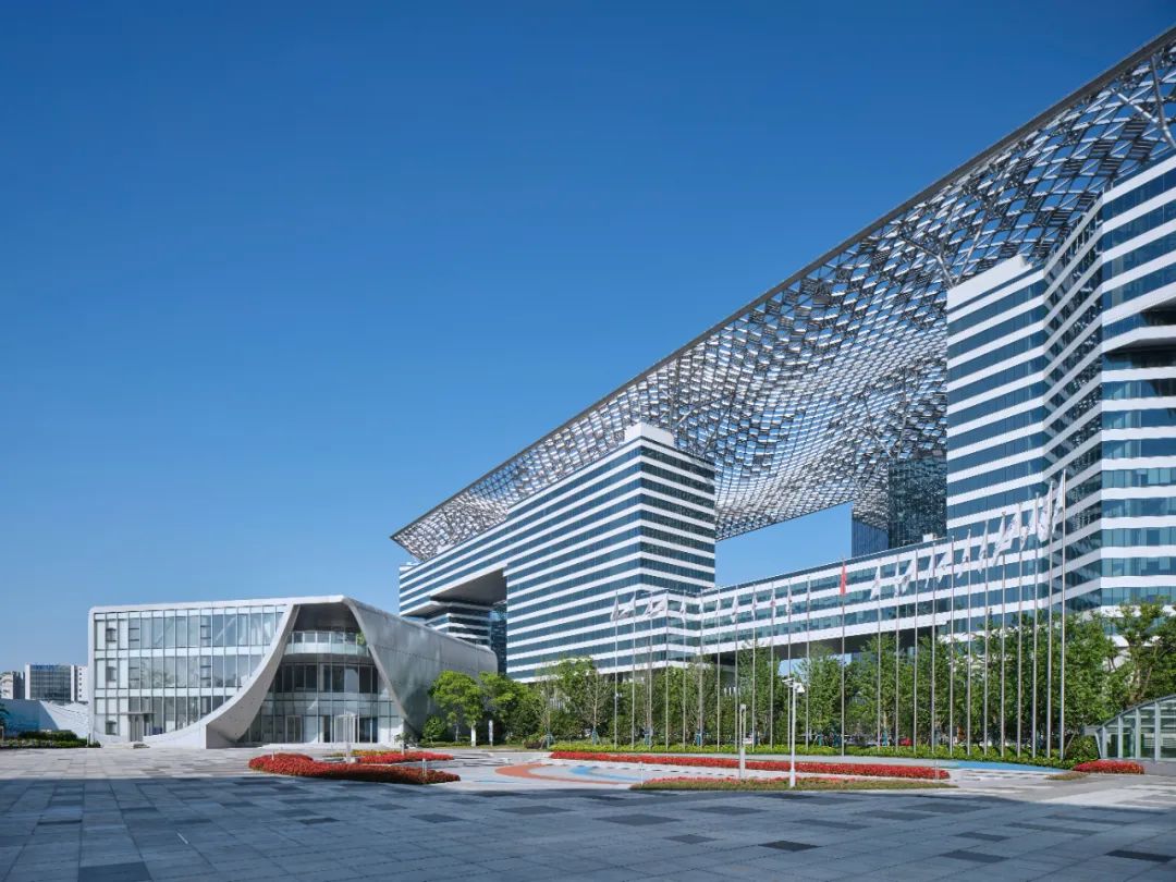 松江g60科创云廊旁边最美的公园,松江九亭g60科创云廊效果图