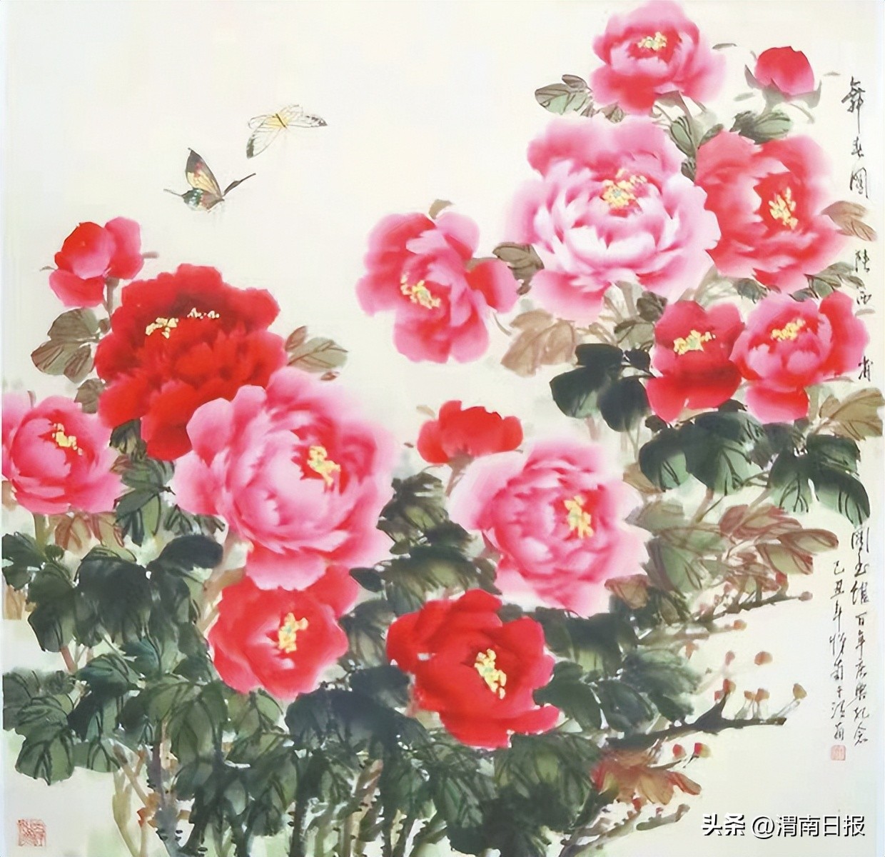 寓意吉祥的国画花鸟画,十大花鸟画吉祥寓意