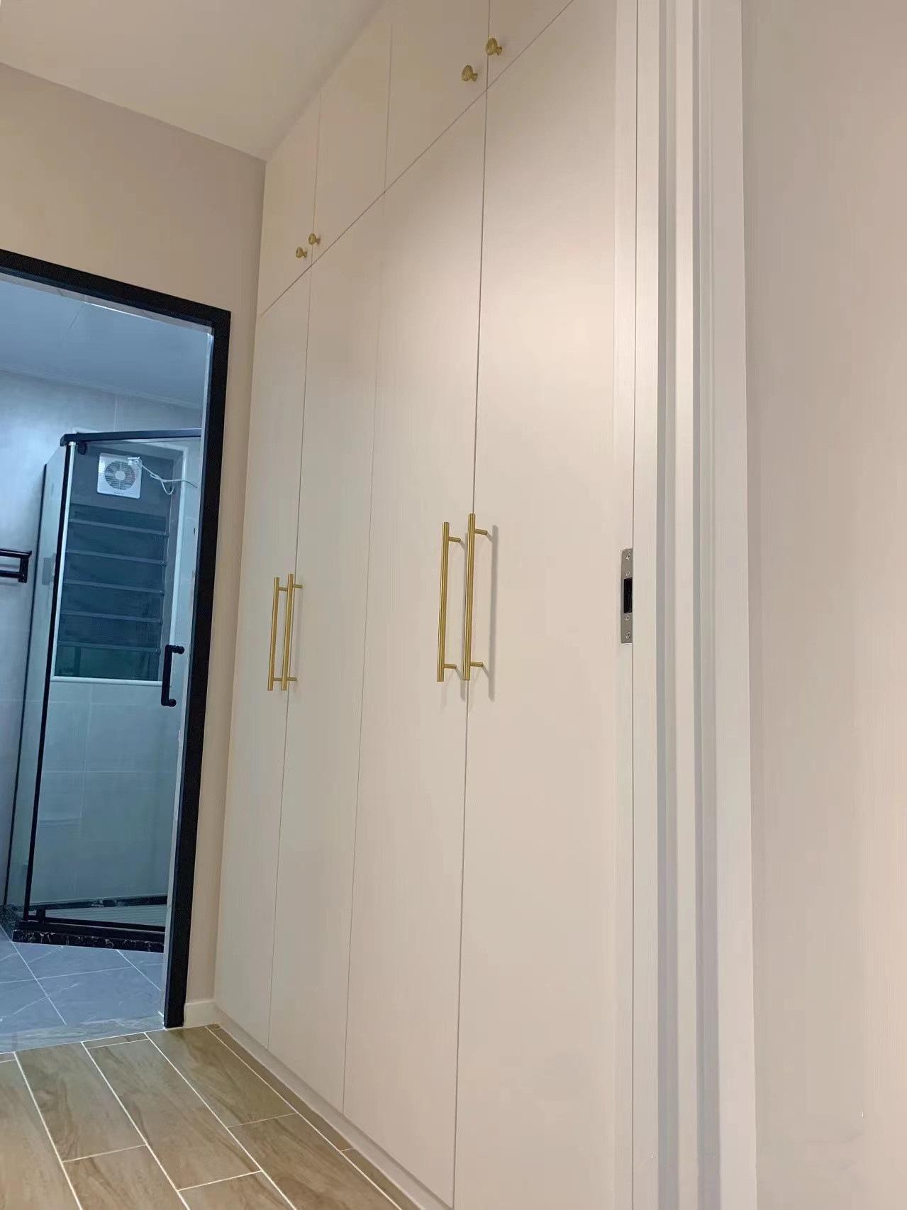 小户型进门鞋柜装修效果图大全,极简老房进门鞋柜简单大气