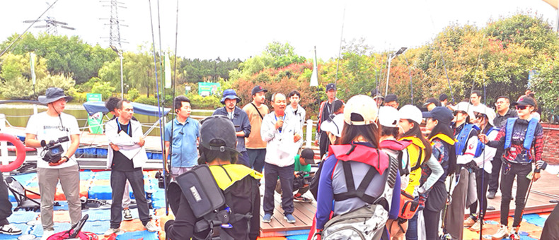 溧阳市钓鱼协会圆满完成全国女子网红垂钓嘉年华裁判工作
