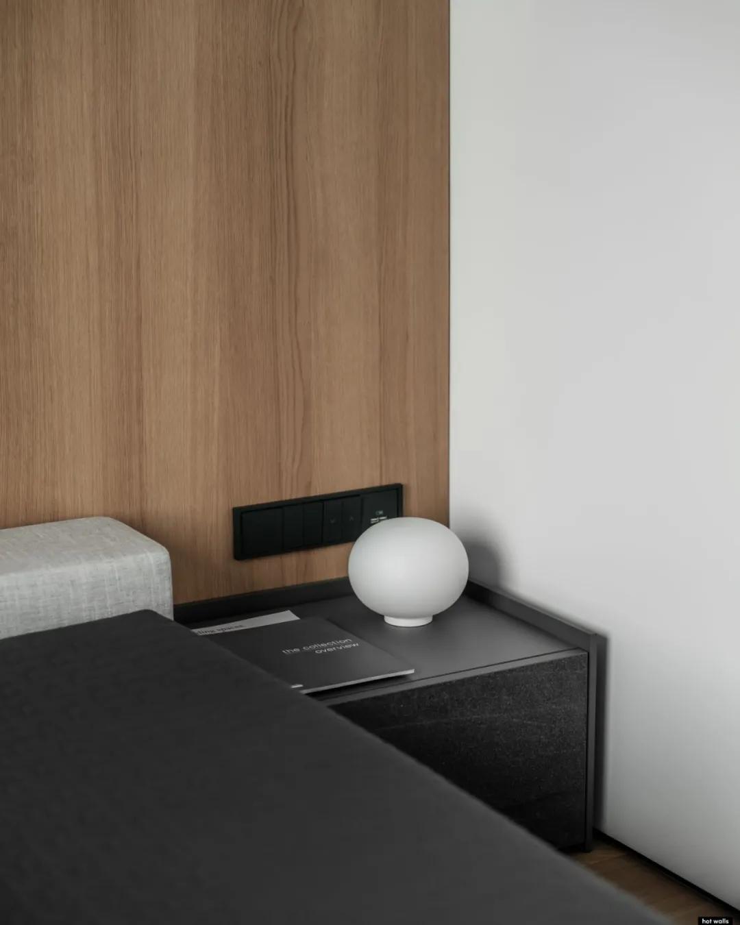 轻奢灰色柜子效果图,轻奢灰色护墙效果图