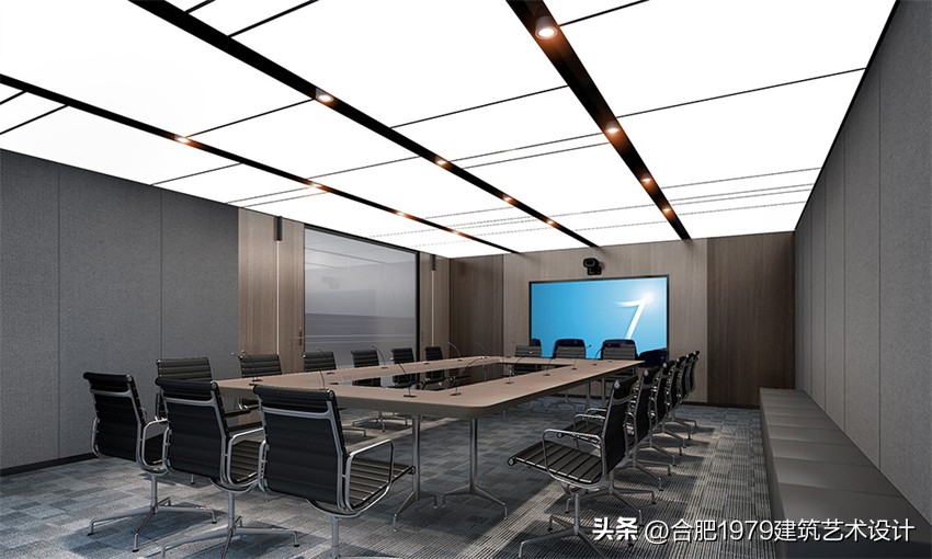 合肥上档次的办公室设计装修施工,合肥简约风办公室装修设计预算