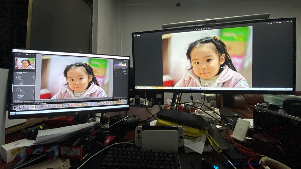 华硕rog显示器32寸2k曲面设置,华硕rog显示器绝影和绝杀