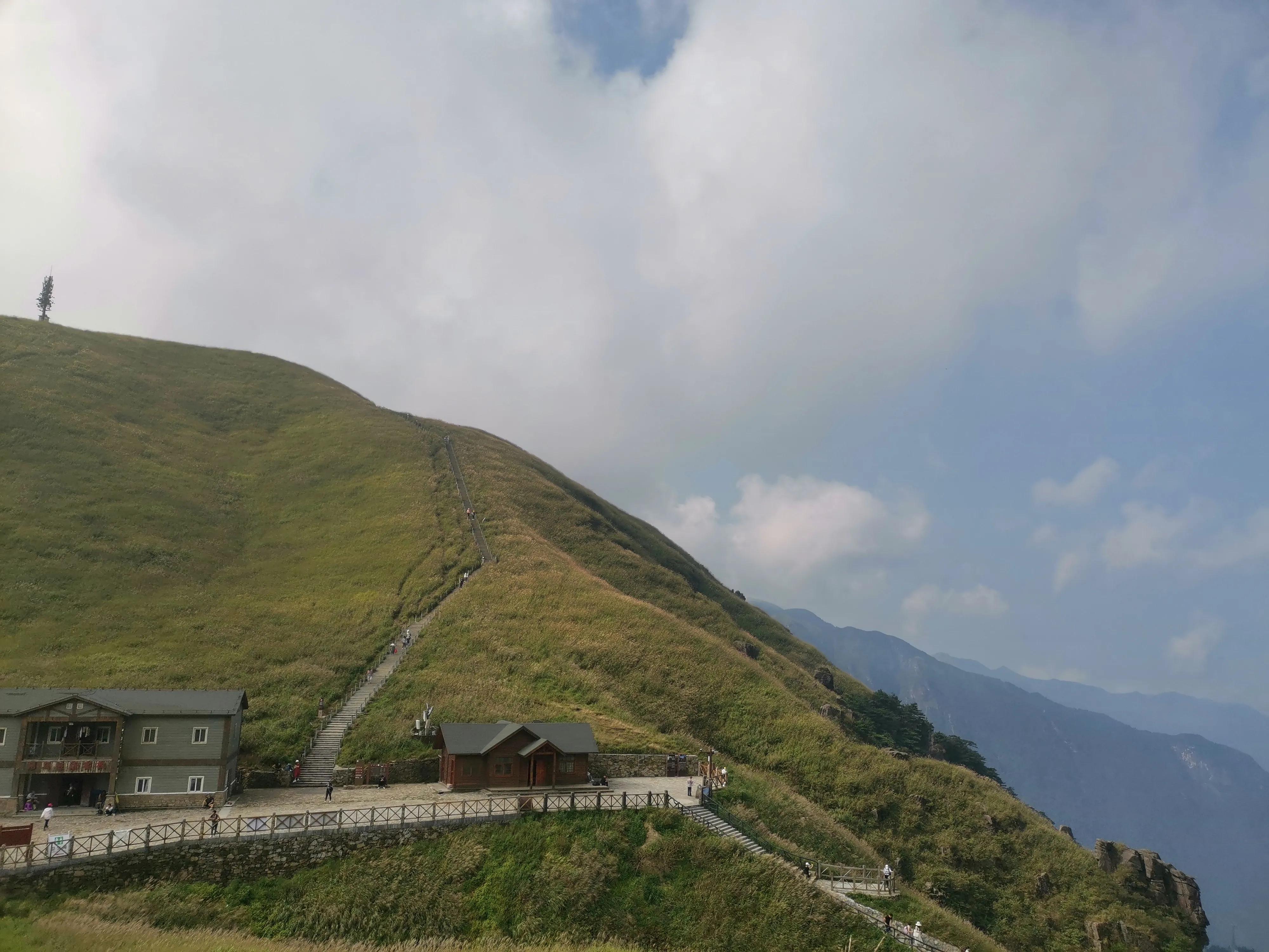 云端漫步武功山,武功山云端