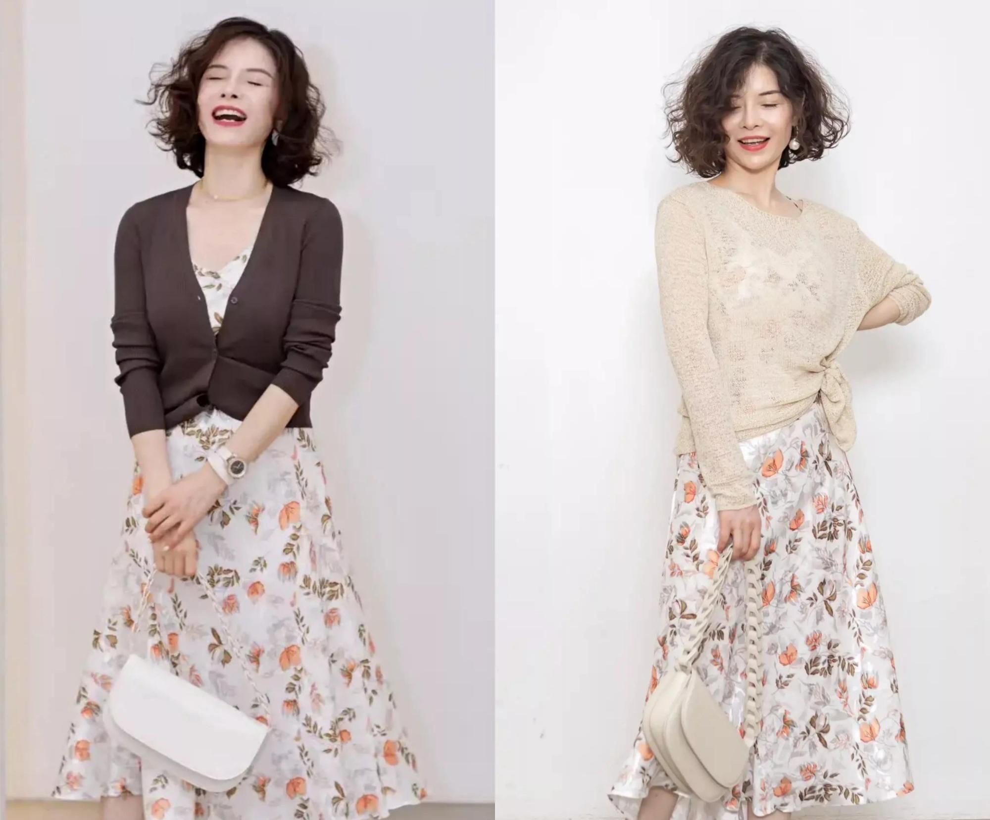 中年女士短发烫小卷,四十多岁女人烫短发小卷好看吗