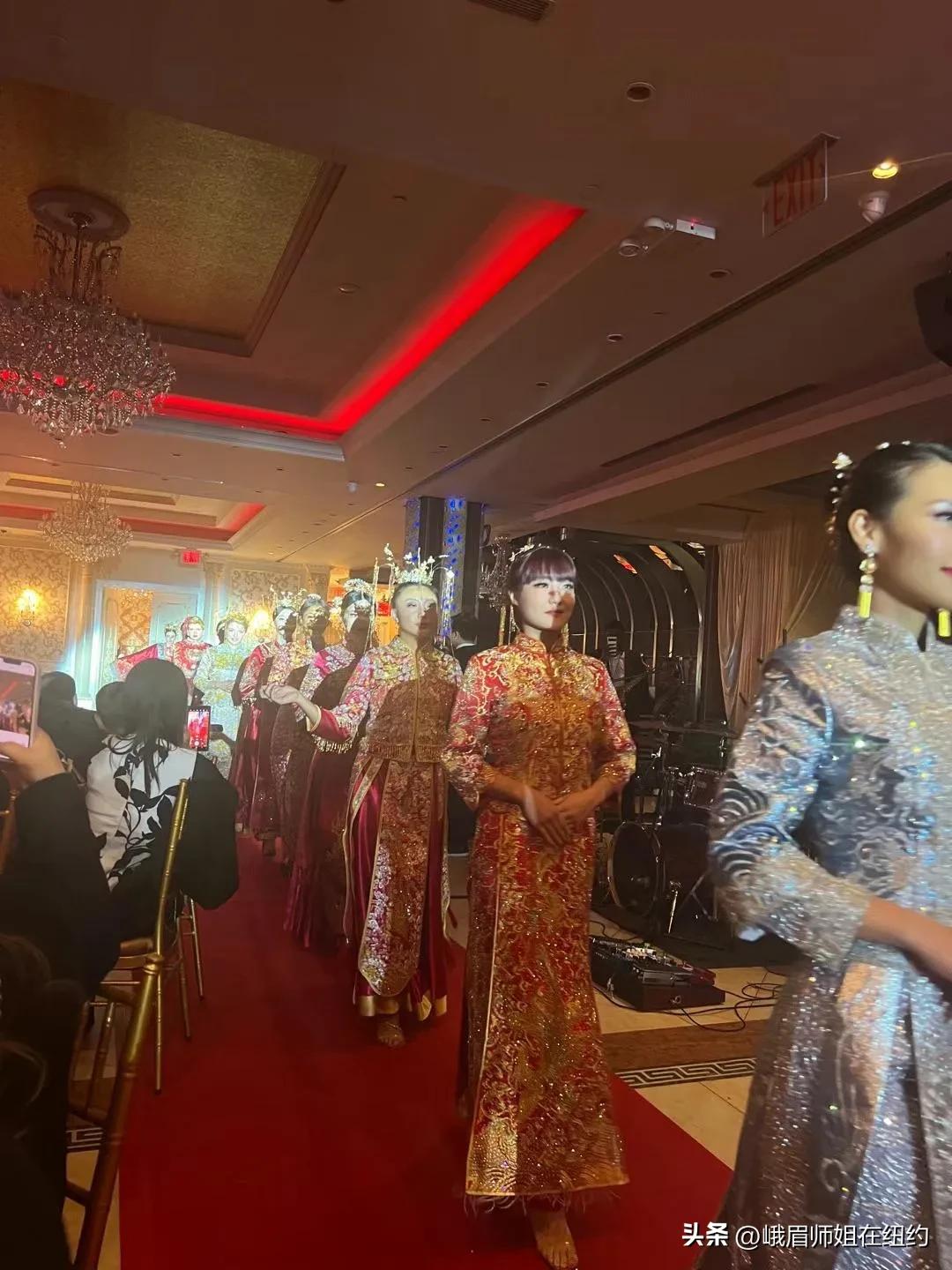 纽约华人首场婚礼秀，在君豪盛大开幕，群星璀璨