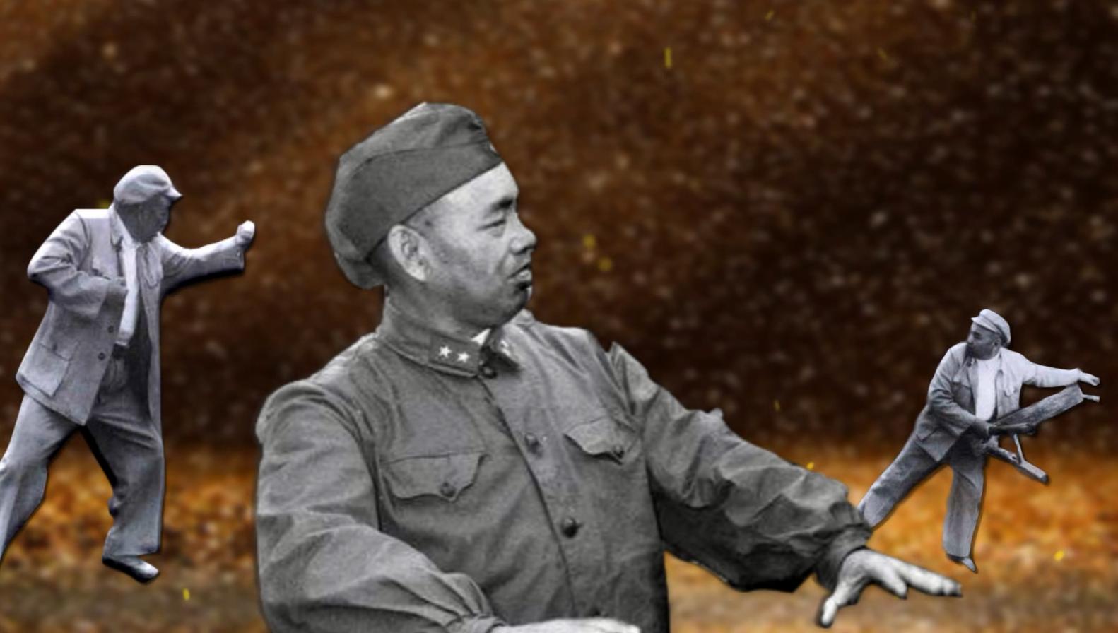 *世友许**甩掉褂子，要以武会友，*飚耿**是如何回应的？