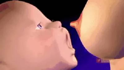 怎么正确含乳方式,正确的含乳方法躺着