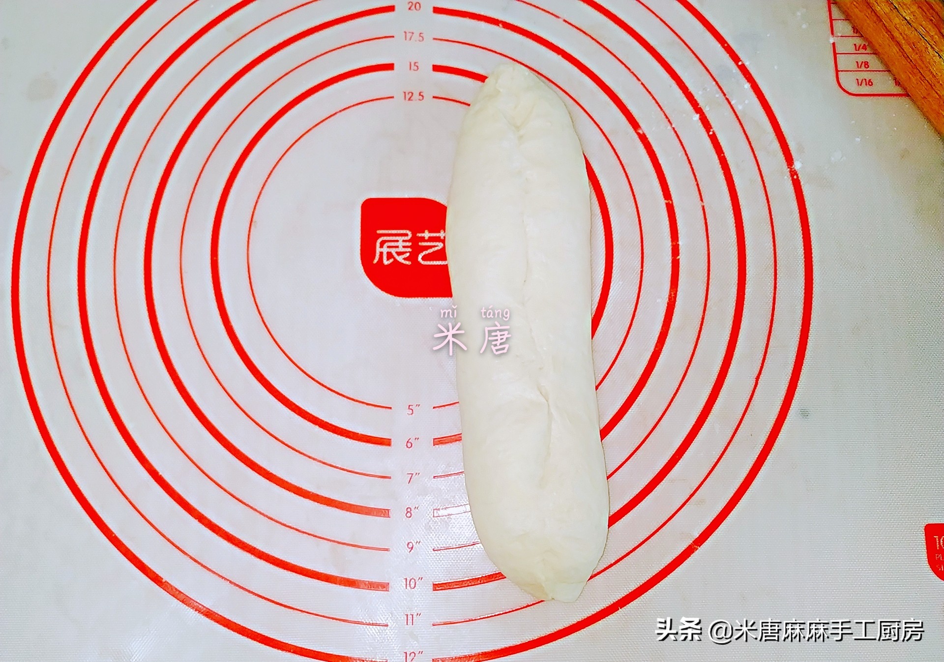 轻松get简单又好吃的蒜香吐司,米唐吐司面团