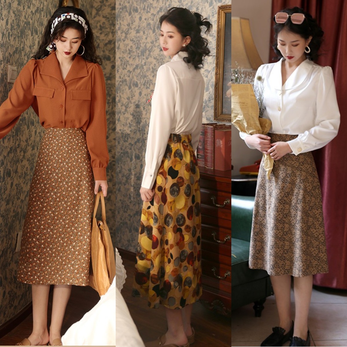 显瘦百搭裙裤夏日主打两色,显瘦穿搭秋季两件套裙