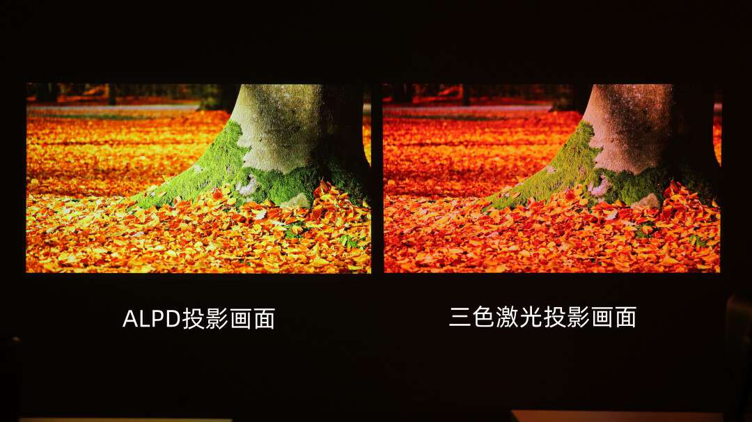 alpd激光和4k激光,三色激光和alpd激光对比视频