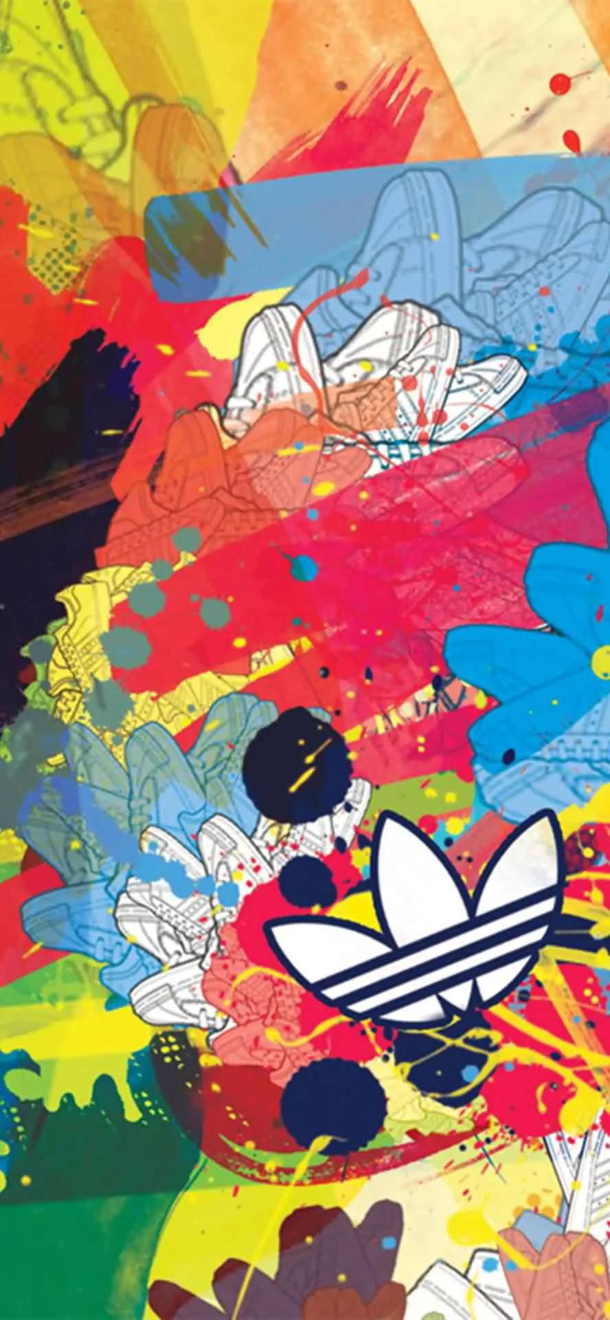 阿迪达斯蓝色手机壁纸大全,易烊千玺阿迪达斯广告壁纸