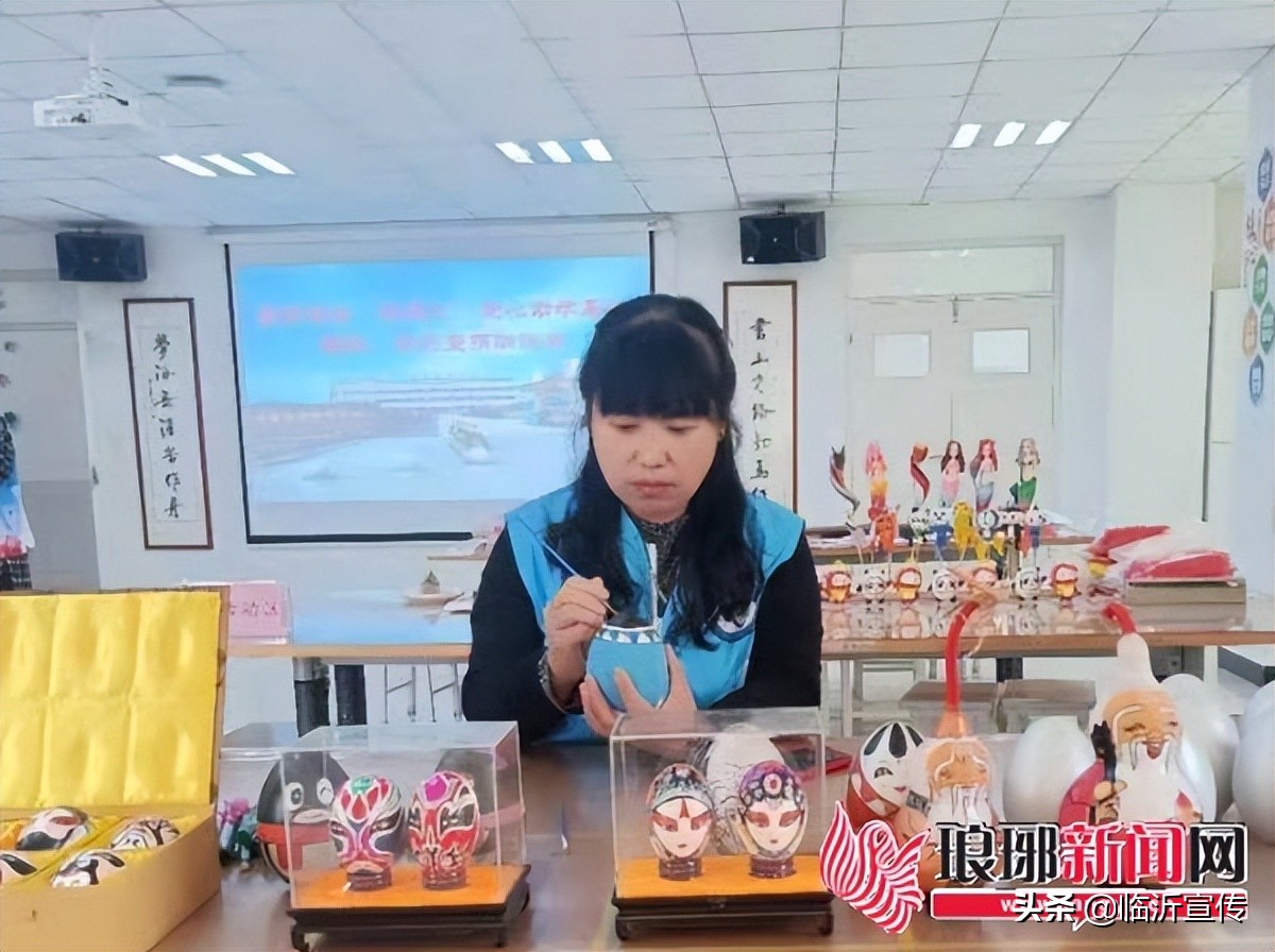 费县蛋壳脸谱,费县的市级非遗项目蛋壳脸谱