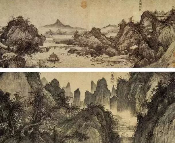 明清高清山水作品欣赏,明代山水名画图片欣赏
