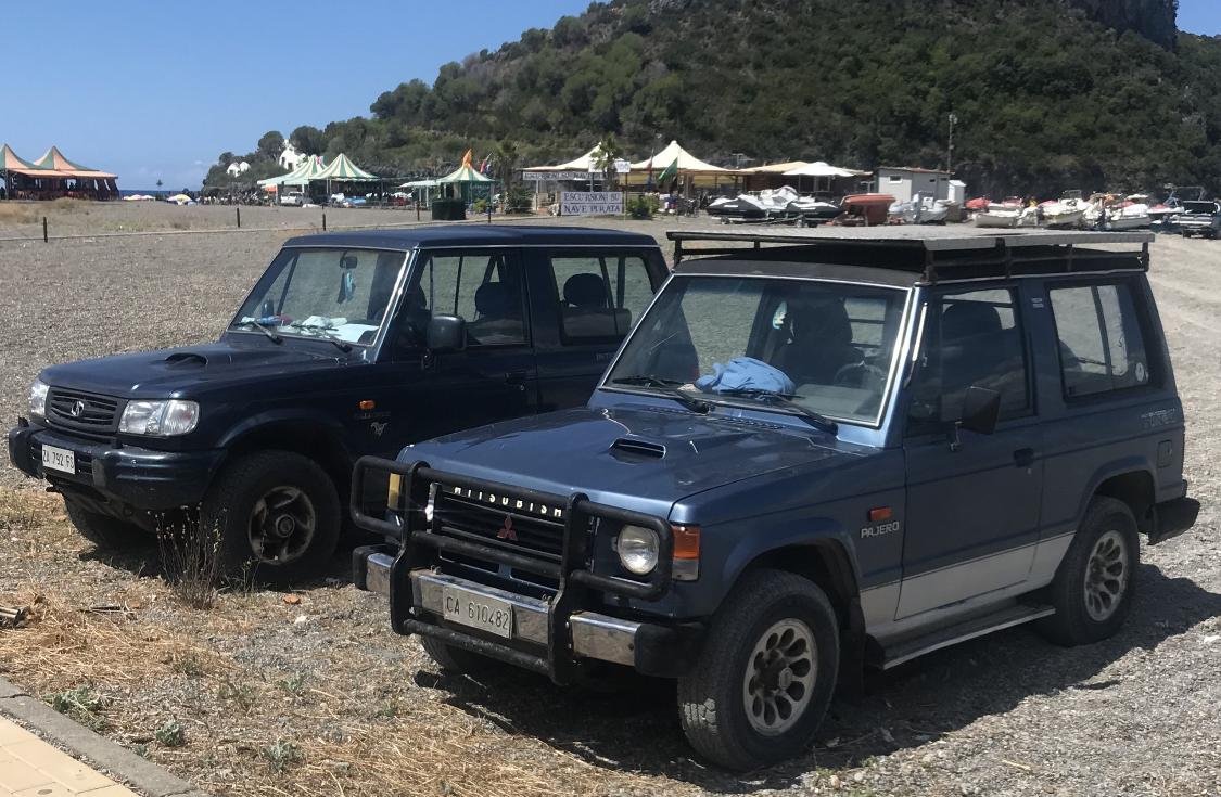 旧版猎豹与三菱帕杰罗,猎豹汽车和帕杰罗