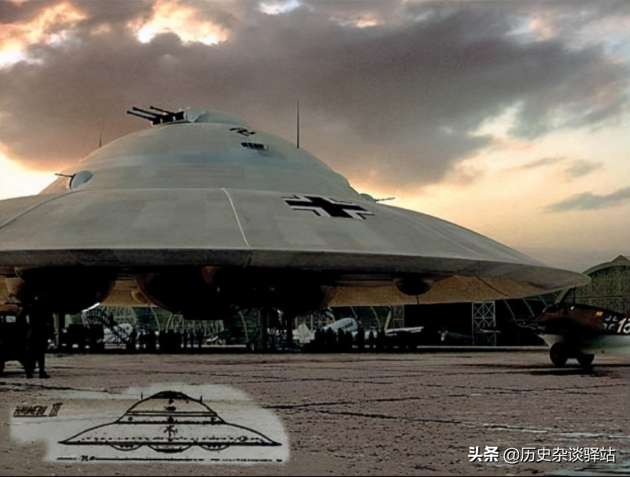 德国什么时候研发ufo了,德国发明的ufo是什么样子的