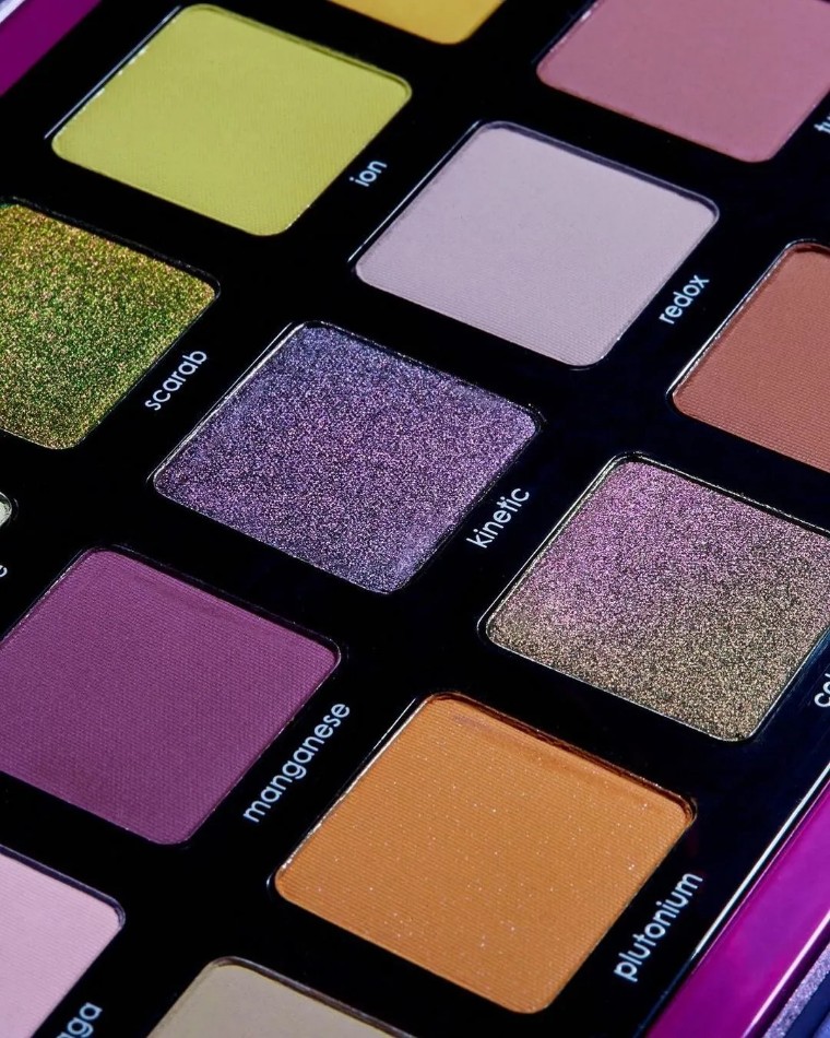 变色龙眼影大牌,银色变色龙眼影