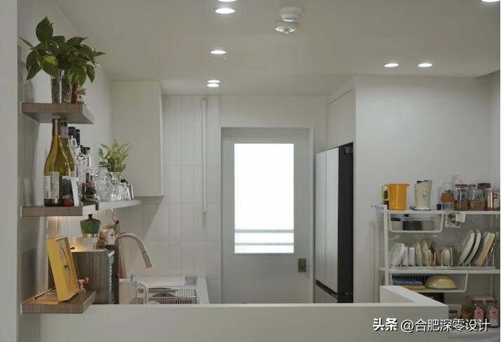 中韩夫妻住108㎡，室内虽是简装但清爽舒适，进门就感受到了幸福