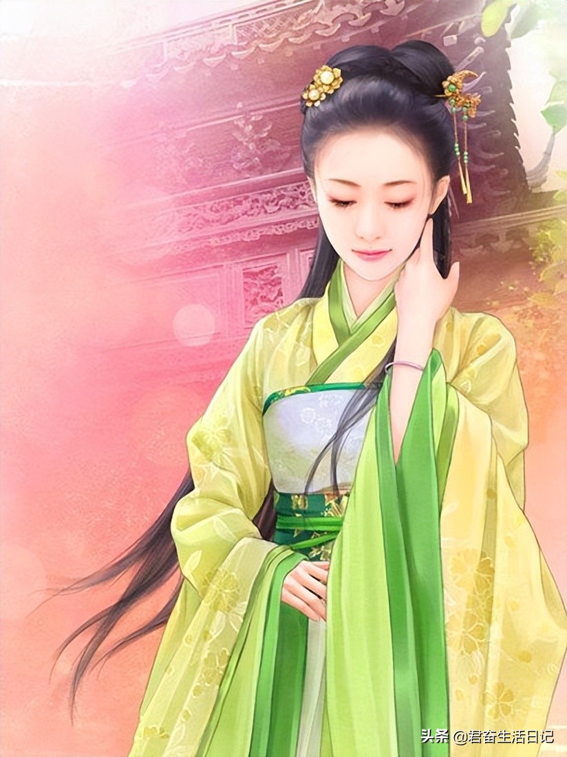 中国最美古风女人图片,最美中国风女人画