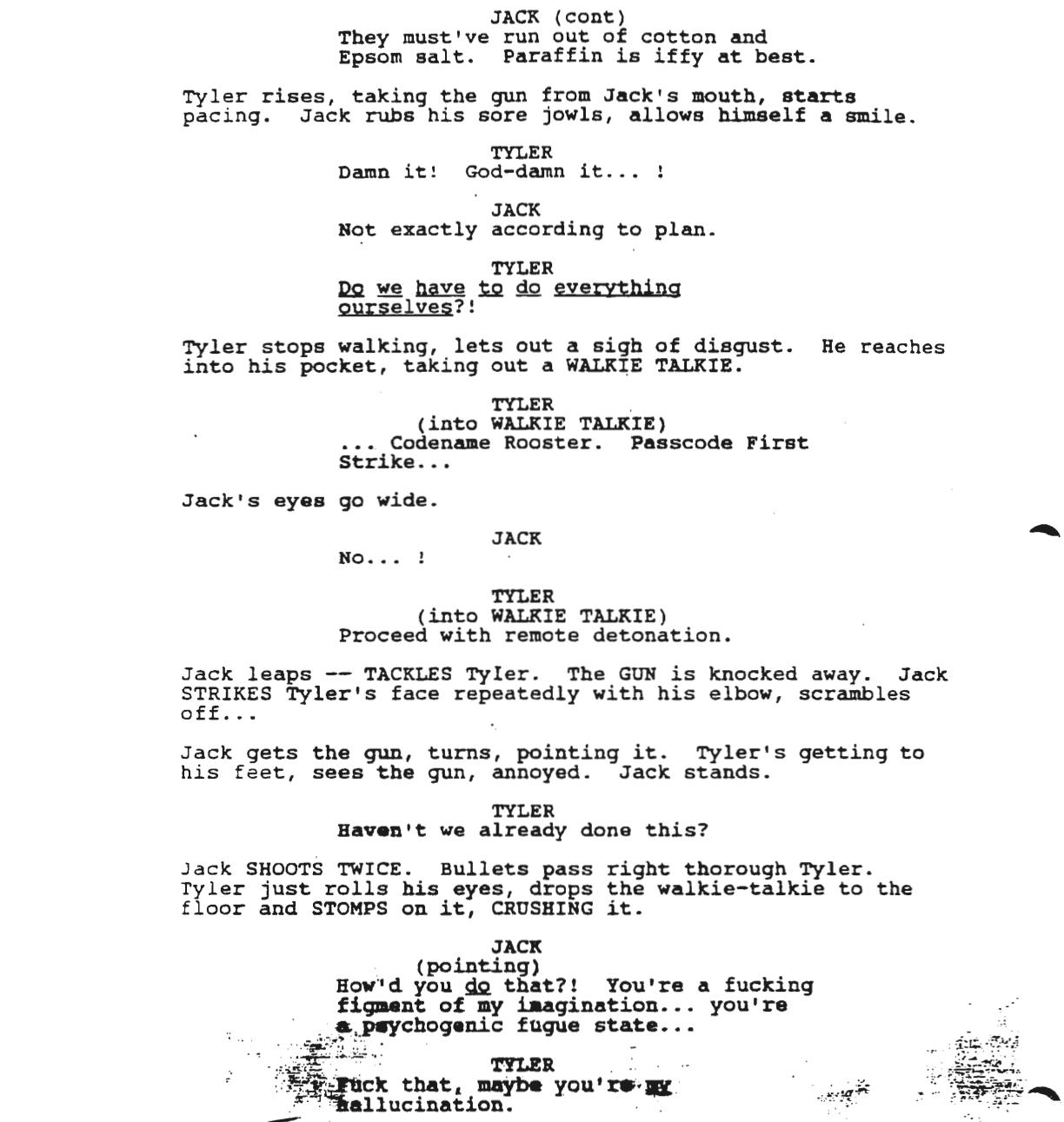 搏击俱乐部结局是什么意思,搏击俱乐部最后出现的是什么