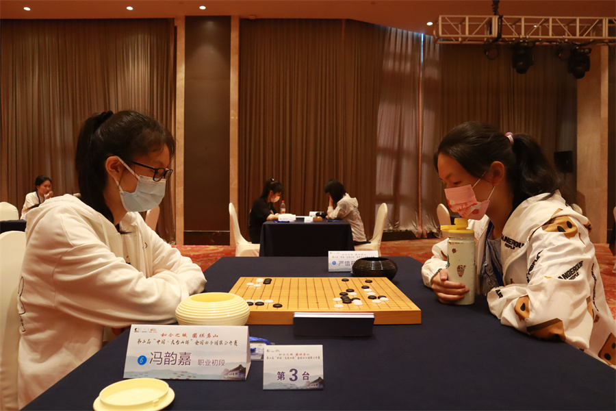 天台山杯吴依铭开门红俞斌：训练是本手比赛下出妙手