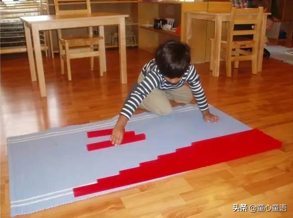 蒙氏教具手工区,蒙氏圆教具