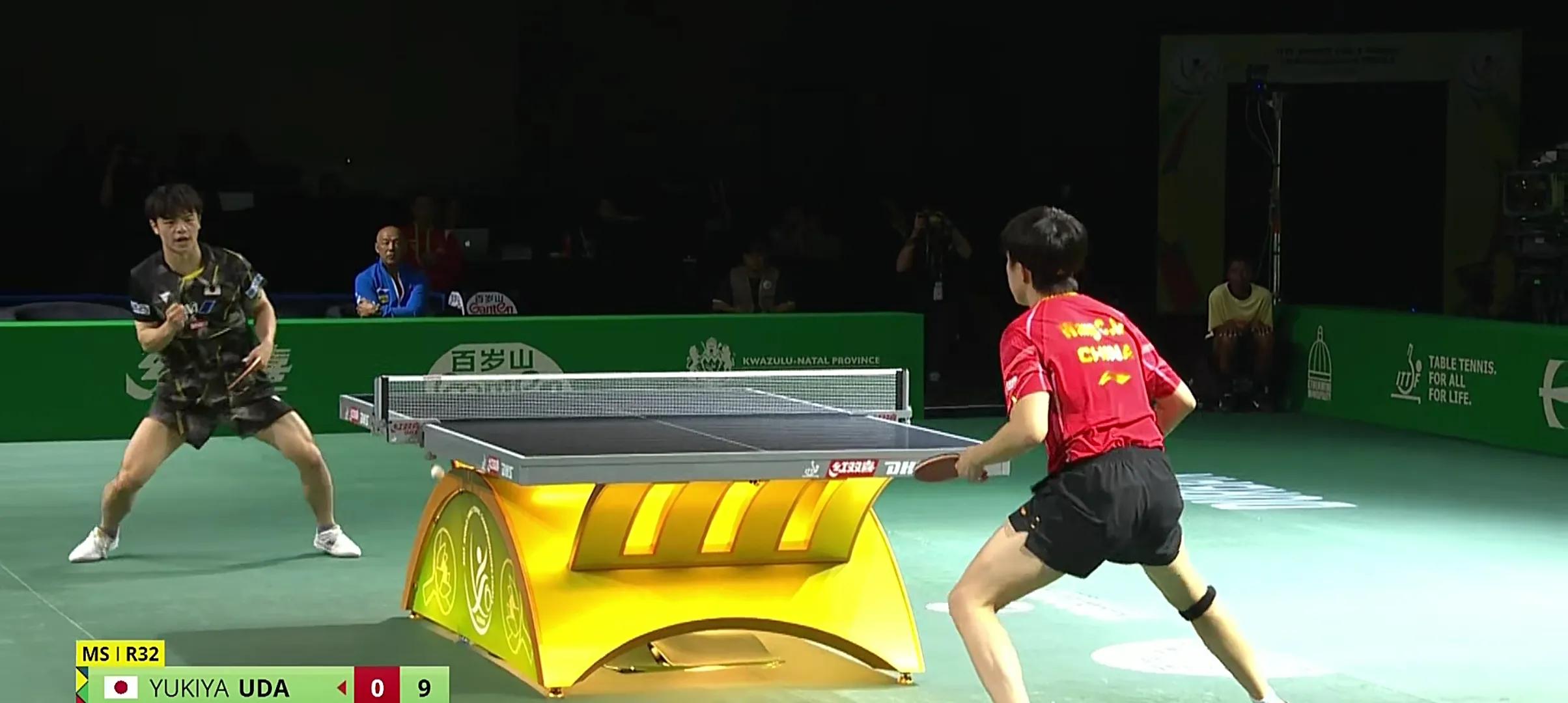 王楚钦胜樊振东夺乒乓男单半决赛,王楚钦11比1宇田幸矢