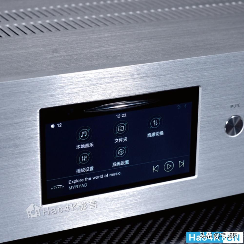 高性价比组合：MYRYAD（美丽安）Z350合并式功放：简便数播