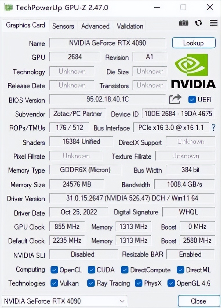 外观精致，散热优秀，适合干活，索泰RTX4090AMP显卡评测