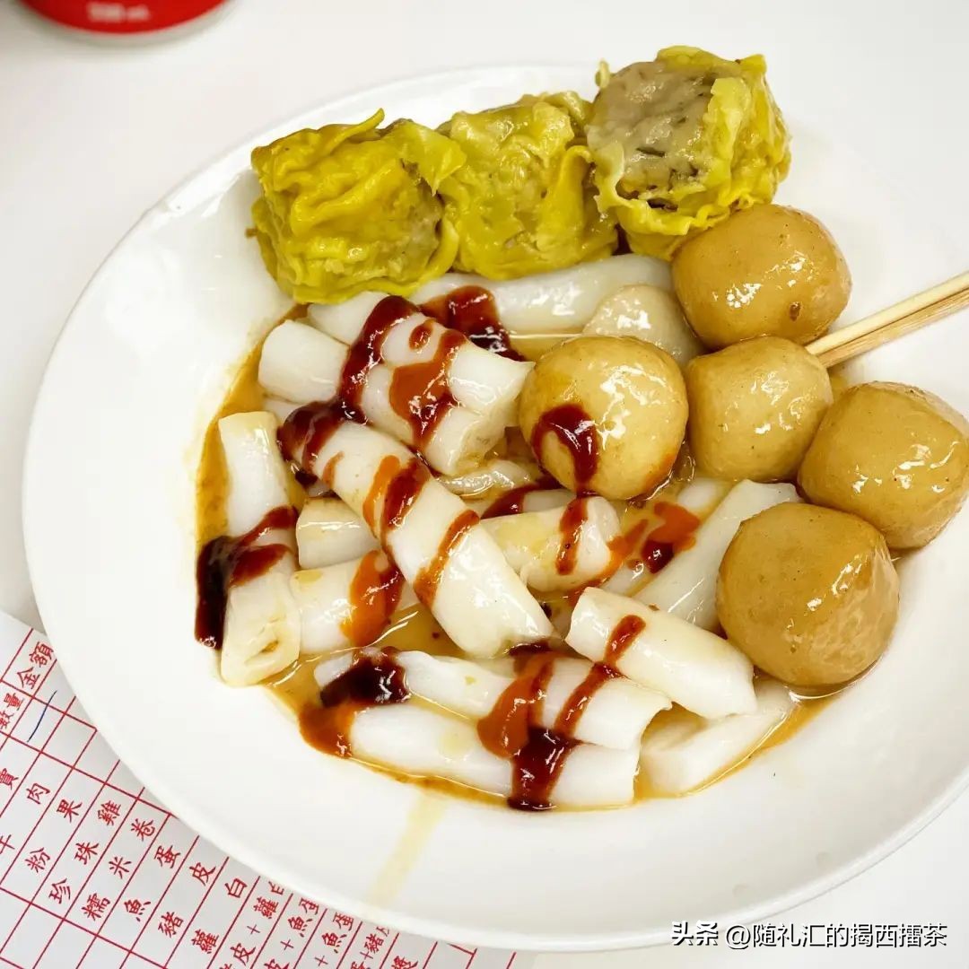 香港旺角小吃捞捞面,车仔面香港哪家好吃