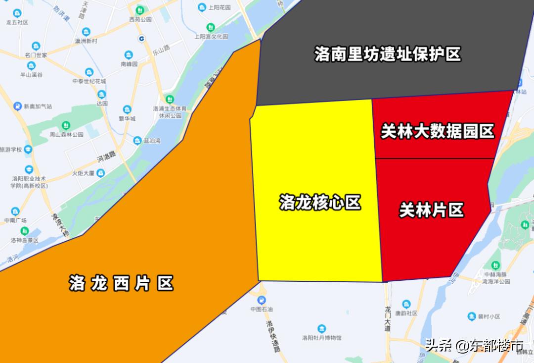 看完关林的规划，洛龙区的上限也就一览无余了