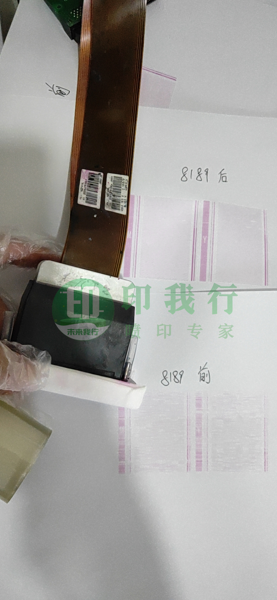 uv平板打印机出现喷头滴墨的原因,uv平板打印机喷头阻塞