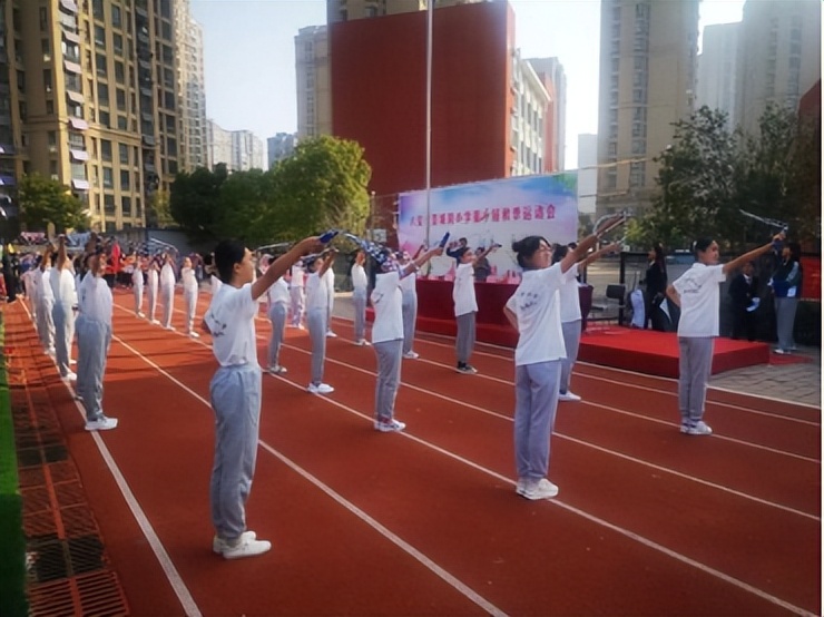 六安城南小学秋季运动会,六安市城南小学运动会开幕式