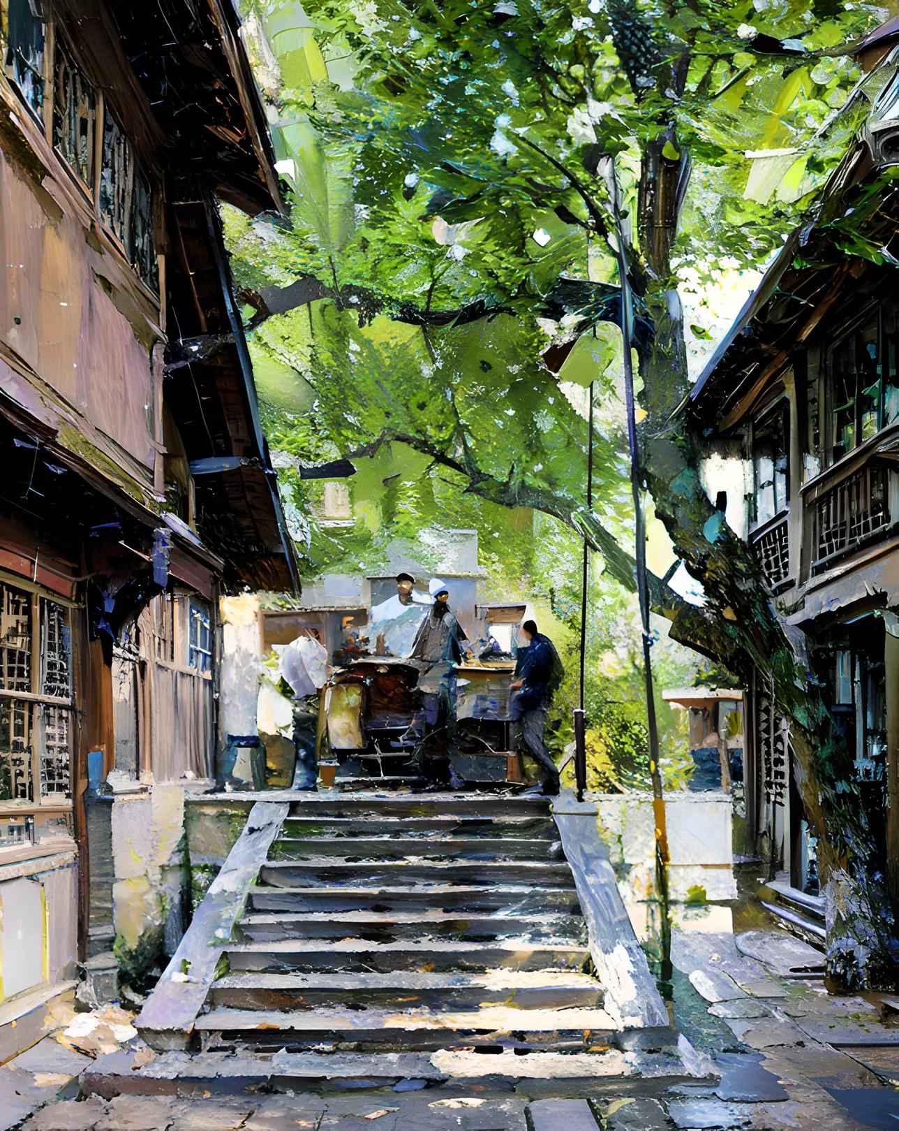 Stablediffusion绘画工具推荐,油画软件绘画教程