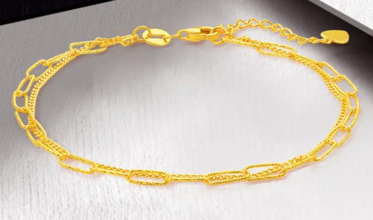 五十岁适合戴哪种款式黄金手镯,结婚黄金手镯选什么样的款式