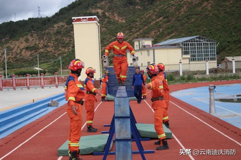 消防救援支队加强训练工作,云南消防2023转段汇报演示