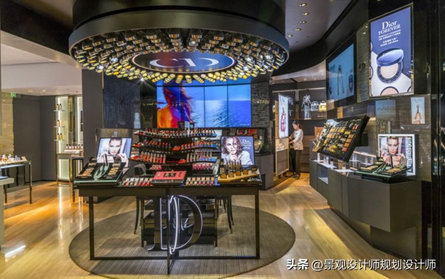 化妆品店小黑板设计,化妆品店设计案例分享