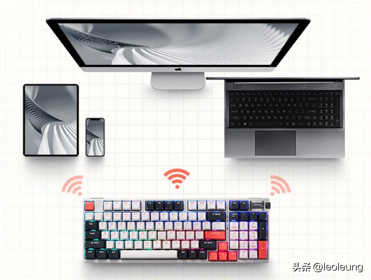 真全键无冲的百元机械键盘,真全能5g旗舰