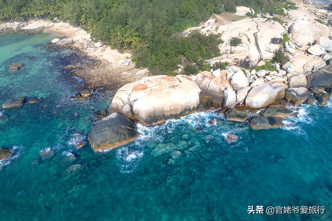 海南天涯海角海滩景色美如画,海南可以与石梅湾媲美的海滩