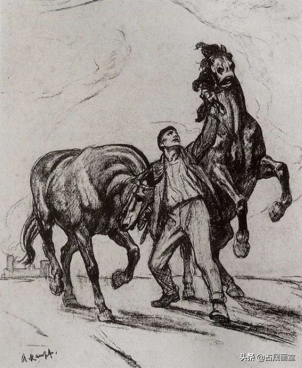 德国素描大师，康波夫严谨的素描