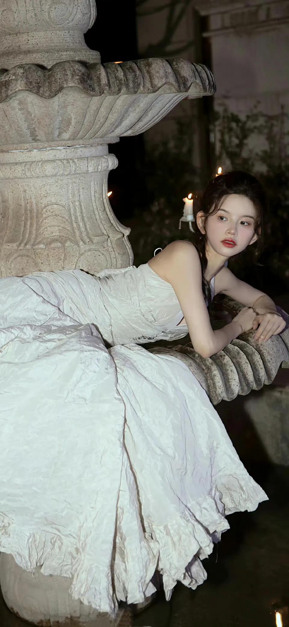 林思意花海,林思意小清新图片