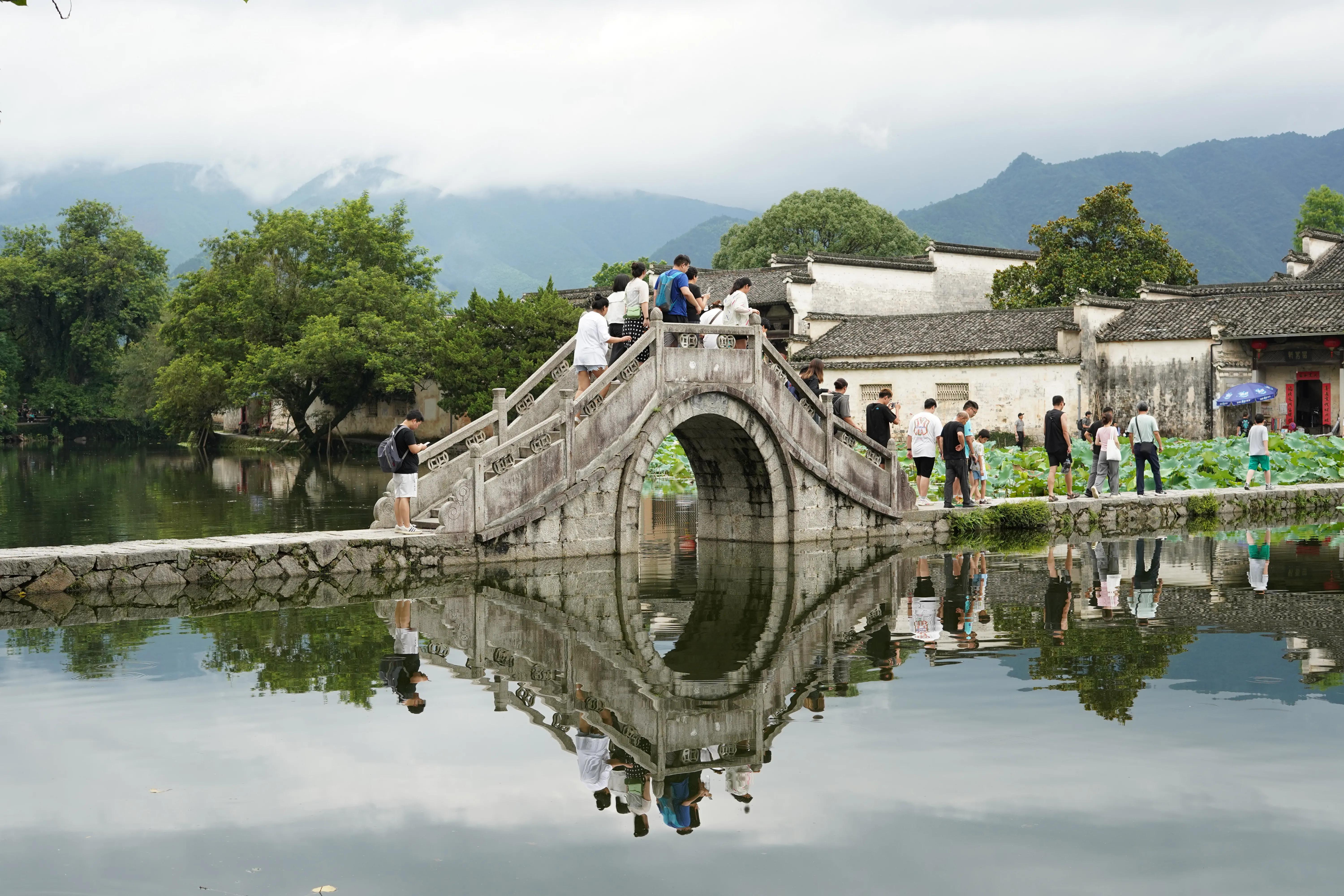 游黄山跟宏村的感受,游黄山的宏村要多长时间