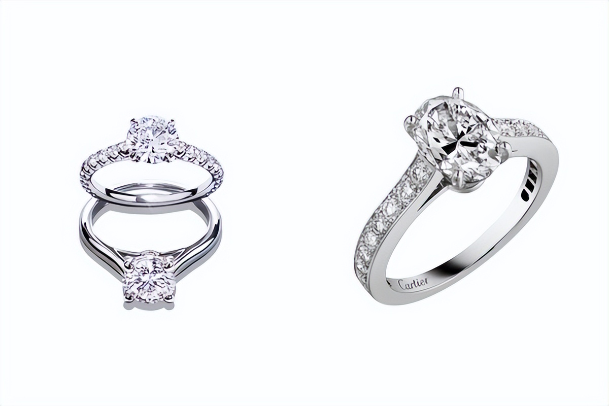 梦幻婚戒首选！卡地亚Cartier经典钻戒系列「1895、Destinee」