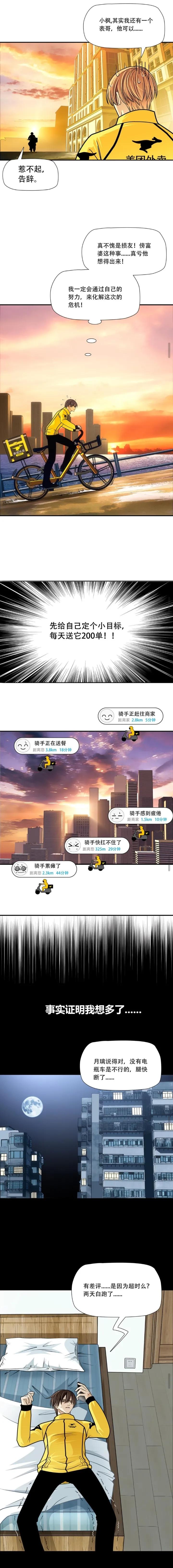 漫画万能的外卖小哥哥,神级外卖小哥漫画